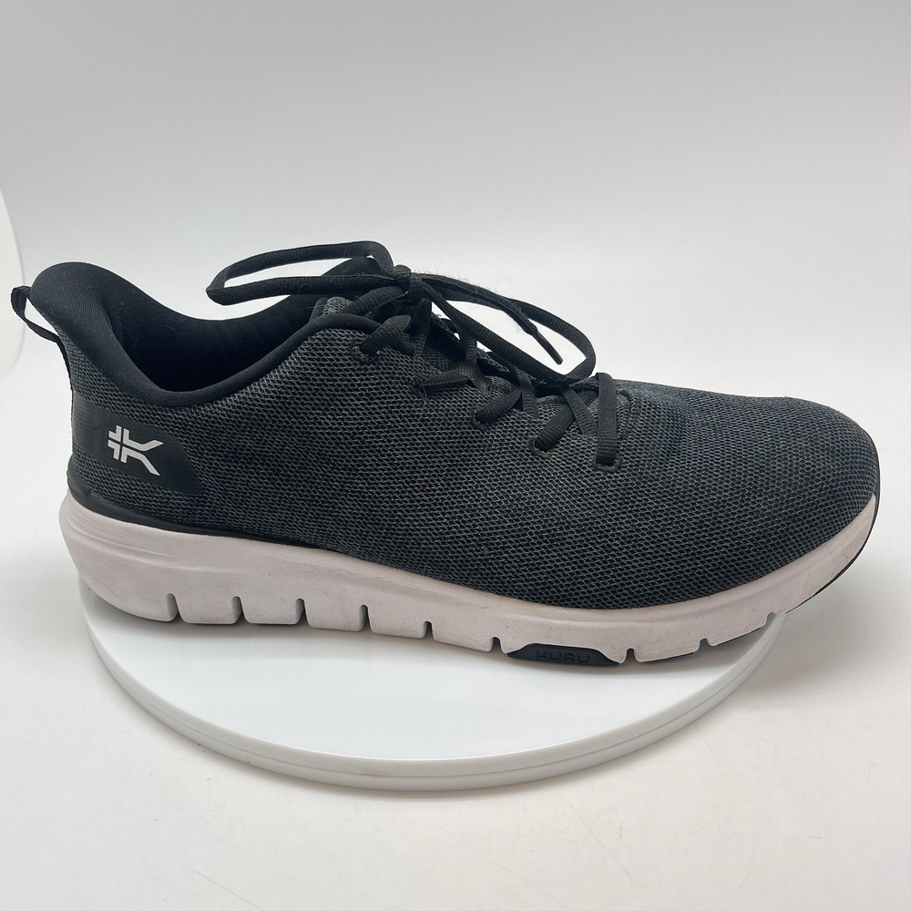 Kuru Flex Via Sneakers Mens 10 M Black White Athletic Running Athletic‎ Shoes
